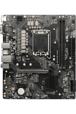 MSI PRO H610M-B DDR4 Intel H610 3200 MHz (OC) DDR4 Soket 1700 mATX Anakart