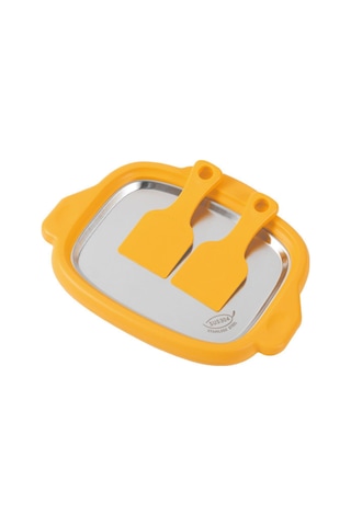 Monyee 304 Çelik Mutfak Aleti: Çok Amaçlı Dondurma Ve Yoğurt Pişirme Tepsisi, Evde Taze Izgara Sarı