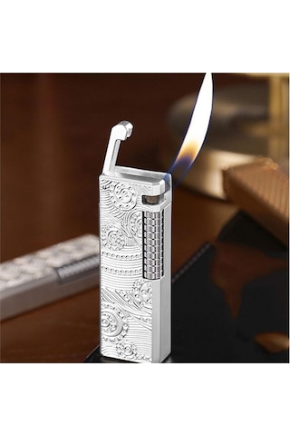 Parmida M3 Çarklı Mekanik Çakmak Gümüş