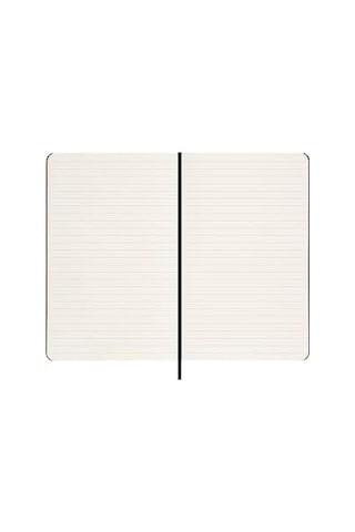 Moleskine Mantero&apos Dan İpek Not Defteri, İtalyan İpekli Sert Kapak, Çizgili Sayfalar Ve Elastik Kilitli, Hediye Kutulu, Büyük Format 21 X 13 Cm, Renk Bordo 103 Ivory