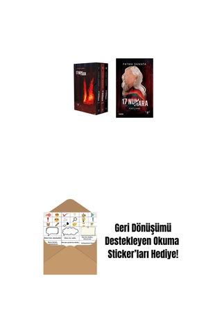 17 Numara Serisi Kutulu Set Ciltli + 17 Numara - Katliam + Okuma Sticker'ları