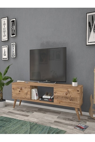 Mbes Mobilya Eda Atlantik 140 Cm Tv Ünitesi (Atlantik Çam)