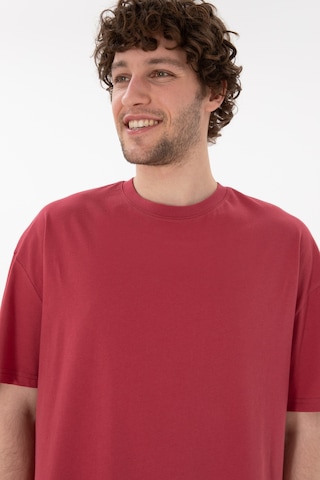 U.S. Polo Assn. Erkek Long Fit Bisiklet Yaka Vişne Basic Tişört 50305988-VR223