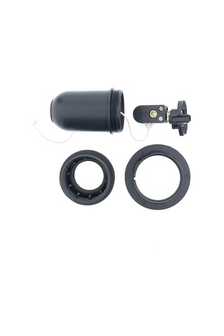 Tek-iş Duy E-27 Ipli Siyah Duy E27