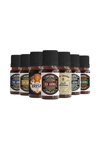 Sek Aroma Tek Kullanımlık Karışık Hazır Karışım Malt Kiti Seti- Karışık Malt Aroması 7 x 10 ML