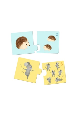 Djeco Ikili Puzzle / Baby Animals