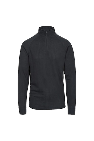 Trespass Trespass Wise360 - Adults 1/2 Zip Baselayer Top Unisex Siyah İçlik Üst 001 Siyah
