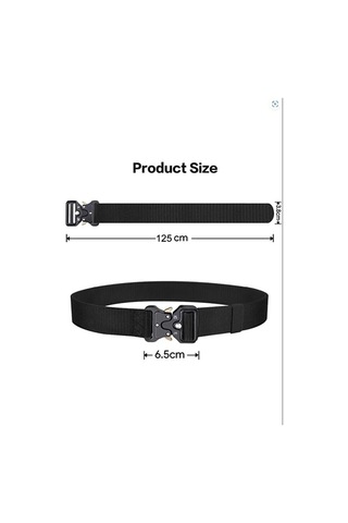 Terrien Özel Seri Pantolon Kemeri Single Sword Kobra Kemer 125 Cm X 3.8 Cm Çok Renkli