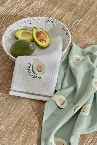 Karaca Home Avocado %100 Pamuk Mutfak Havlusu 2 Parça Yeşil - 200.22.11.0067