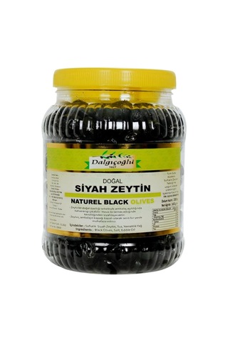 Dalgıçoğlu Siyah Çevirme Yuvarlama Sele Zeytin Az Tuzlu Orta Etli 1490 G