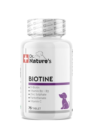 Dr. Nature's Dog Biotin Köpek Deri ve Tüy Sağlığı Besin Takviyesi