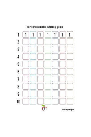 Okul Öncesi Matematiğe Giriş Sayılar Yaz-sil Kitabı