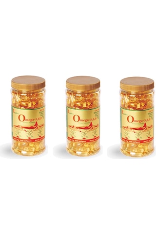 Sapphire Omega-3,6,9 Softgel 200 Yumuşak Kapsül 3 Kutu