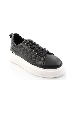 Bambi Kahve Hakiki Deri Erkek Sneaker E01398071043 Kahve