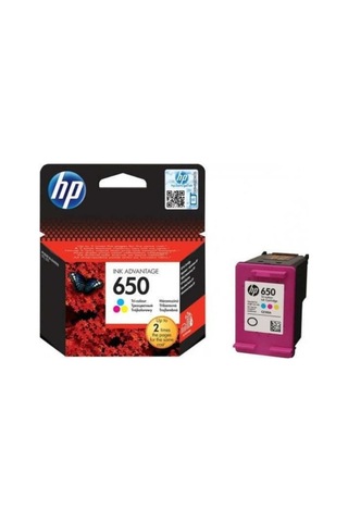 Hp 650 Siyah Ve Renkli Kartuş Seti