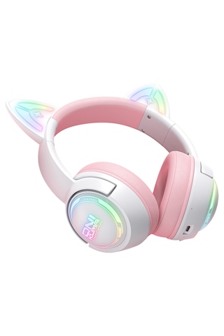 Onıkuma Gt838 Pink Rgb Kablosuz Gaming Kulaklık