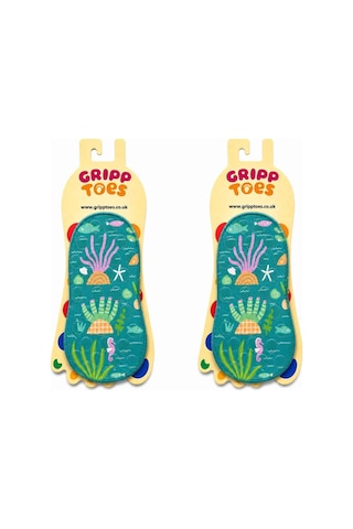 Gripptoes Kaymaz Damla Tabanlı Deniz&havuz Çorabı K1 Çok Renkli