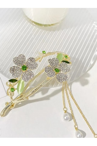 Catalea Family Çiçekli Saç Klipi 390061181 Altın