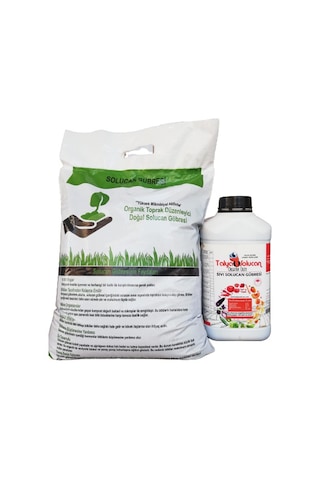 Hazır Set Sebze Meyve Çiçekler Için 5 KG Toz + 5 L Sıvı Solucan