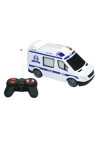 Oyuncak Uz.kumandalı Araba Ful Fonksiyon Sprinter Ambulans, Polis