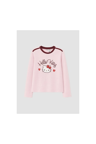 Lc Waikiki Alıta Cıty Farkıyla Lcw Kids Pembe Hello Kitty Baskılı Kız Çocuk Tişört Pembe - 928160397 Pembe