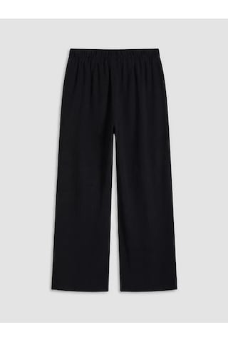 Lc Waikiki Siyah Loose Fit Kız Çocuk Pantolon