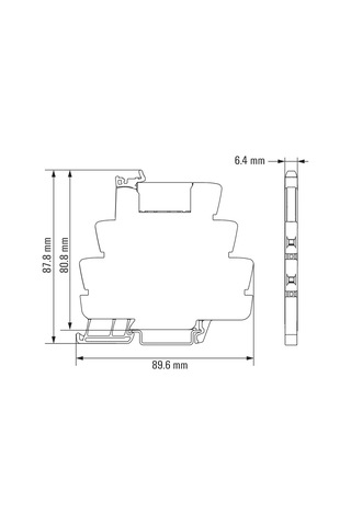 Weidmüller Slim Röle Vidalı Tip 1122770000