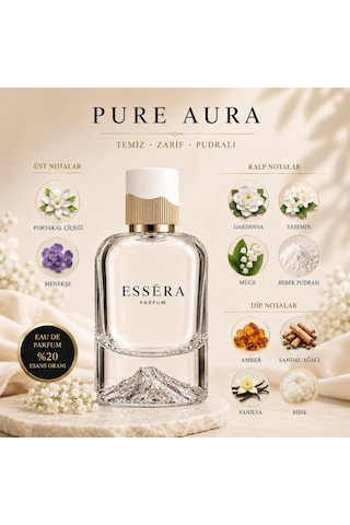 Essera Parfüm Pure Aura Kadın Parfüm EDP 50 ML