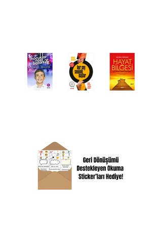 Çocuklar Nasıl Başarır 2 + Her Şey Seninle Başlar + Hayat Bilgesi + Okuma Sticker'ları