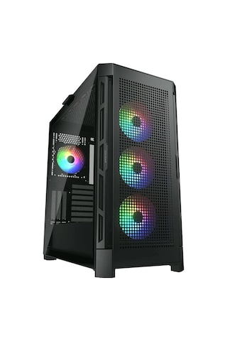 Cougar Airface Pro Rgb Cgr-5ad1b-aır-rgb Argb 4 Fanlı Siyah 850 W E-atx Oyuncu Kasası