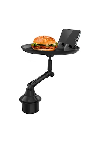 Bardaklıktan Monte Yiyecek İçecek Sehpası - Telefon Tutucu-fc1094