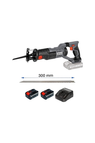 Kraftixx By Einhell KX-RS 18/1 Akülü Kılıç Testere Paslanmaz Kemik Kesme Testereli 2x3 Amper