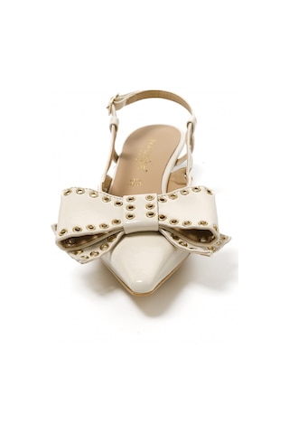 Topuklu/ Stiletto Kadın 1971029 Nacree Naplack Burro Burro Bej