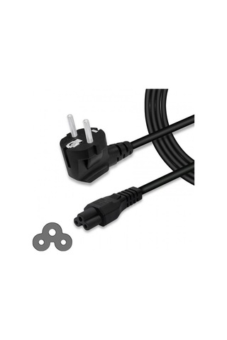 3x0.75 Yonca Power Kablo Notebook Adaptör Güç Kablosu 3m