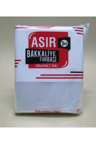 Bakkaliye Buzdolabı Poşeti 5 KG 31 X 58
