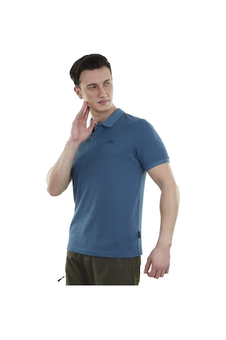 Alpinist Edge Erkek Polo T-shirt Indigo 001
