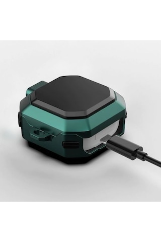 Samsung Galaxy Uyumlu Buds 2 Pro Kılıf Tank Klipsli Çift Renk Koruma Sf11
