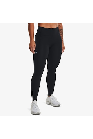 Under Armour Fly Fast Kadın Siyah Antrenman Taytı Düz 1369773 Siyah