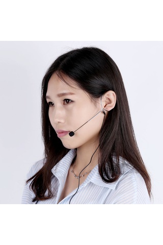 Maiyame Kablosuz Kulaklıklı Mini Yönlü Mikrofon - Sahne Ve Konuşmalar İçin