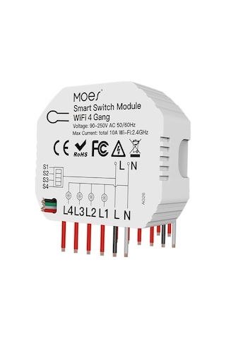 Pazly Wifi Suntek Röle Kilitlemeli Kendinden Anahtarı Anahtar Sj