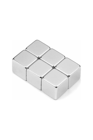 Hdg 10 Adet 10mm X 10mm X 10mm Güçlü Küp Neodyum Mıknatıs