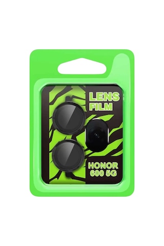 Mey İthalat Huawei Honor 600 Raze Metal Kamera Lens - Siyah Renkli
