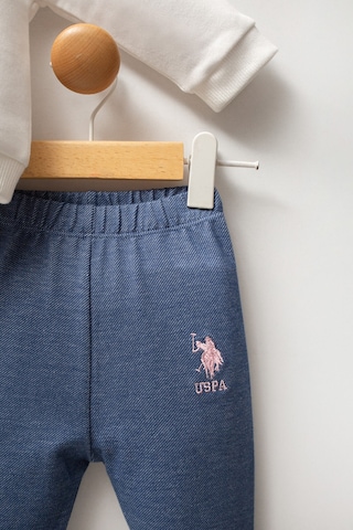 U.S. Polo Assn. Kız Bebek Beyaz Takım Usb2774-c-v1 Beyaz
