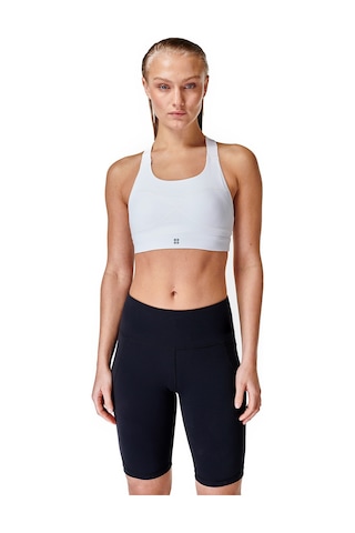 Sweaty Betty Sweaty Betty Power Medium Impact Sports Bra Kadın Fitness Bra 103 Beyaz