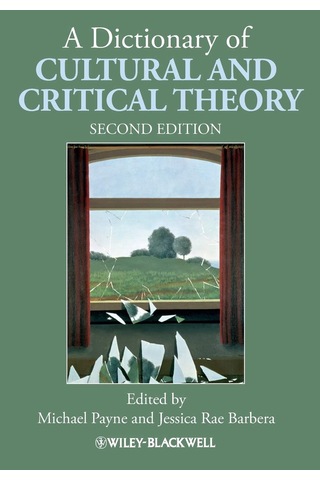 A Dictionary Of Cultural And Critical Theory
