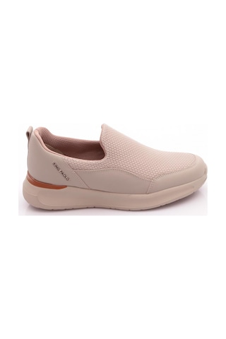 King Paolo H1255 Erkek Walk Slip Krakers Spor Ayakkabı Bej