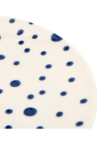 Tulu Porselen Salina Servis Tabağı - Mavi - 25 Cm Mavi