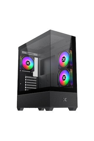 Xıgmatek Alphard Siyah Odın Iı 3x12cm Rgb Fanlı 750w 80plus E-atx Kasa