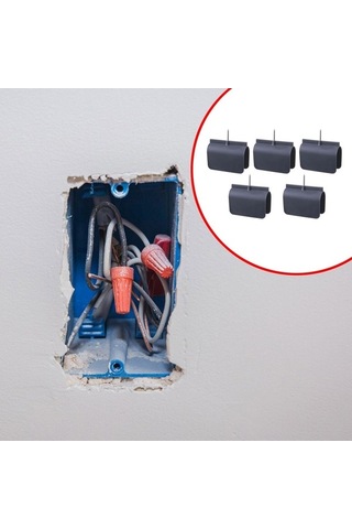 Pazly Suntek Priz İşaretleyicileri Gri Elektrik Alçıpan Adet 5 İk