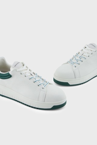 Emporio Armani Erkek Ayakkabı Em003663 Af18212 M0095 Beyaz-haki Beyaz-haki
